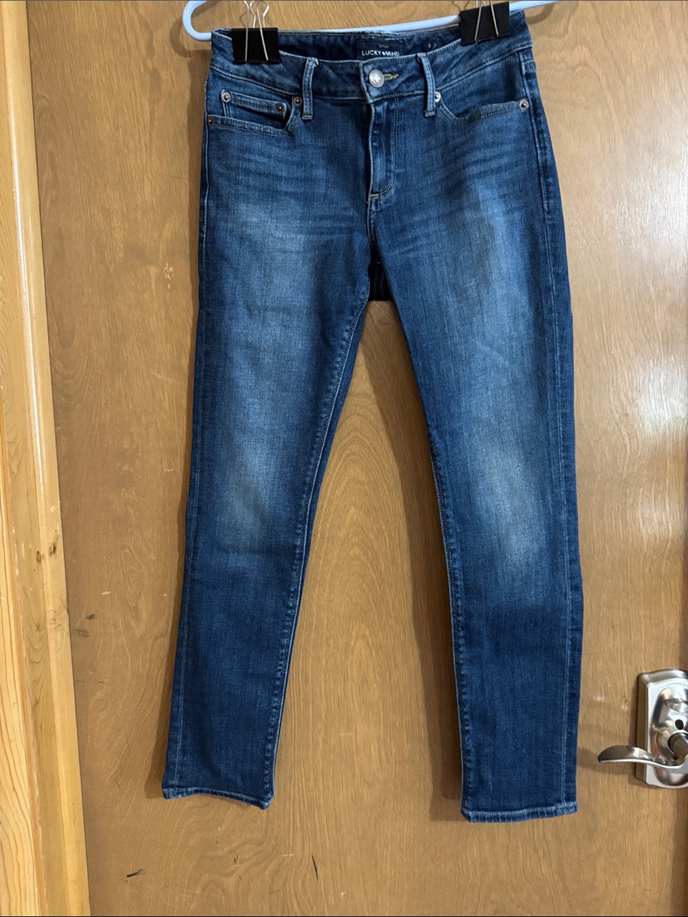 Lucky Brand Women's Slim Skinny Jeans in Dark Blue Wash
